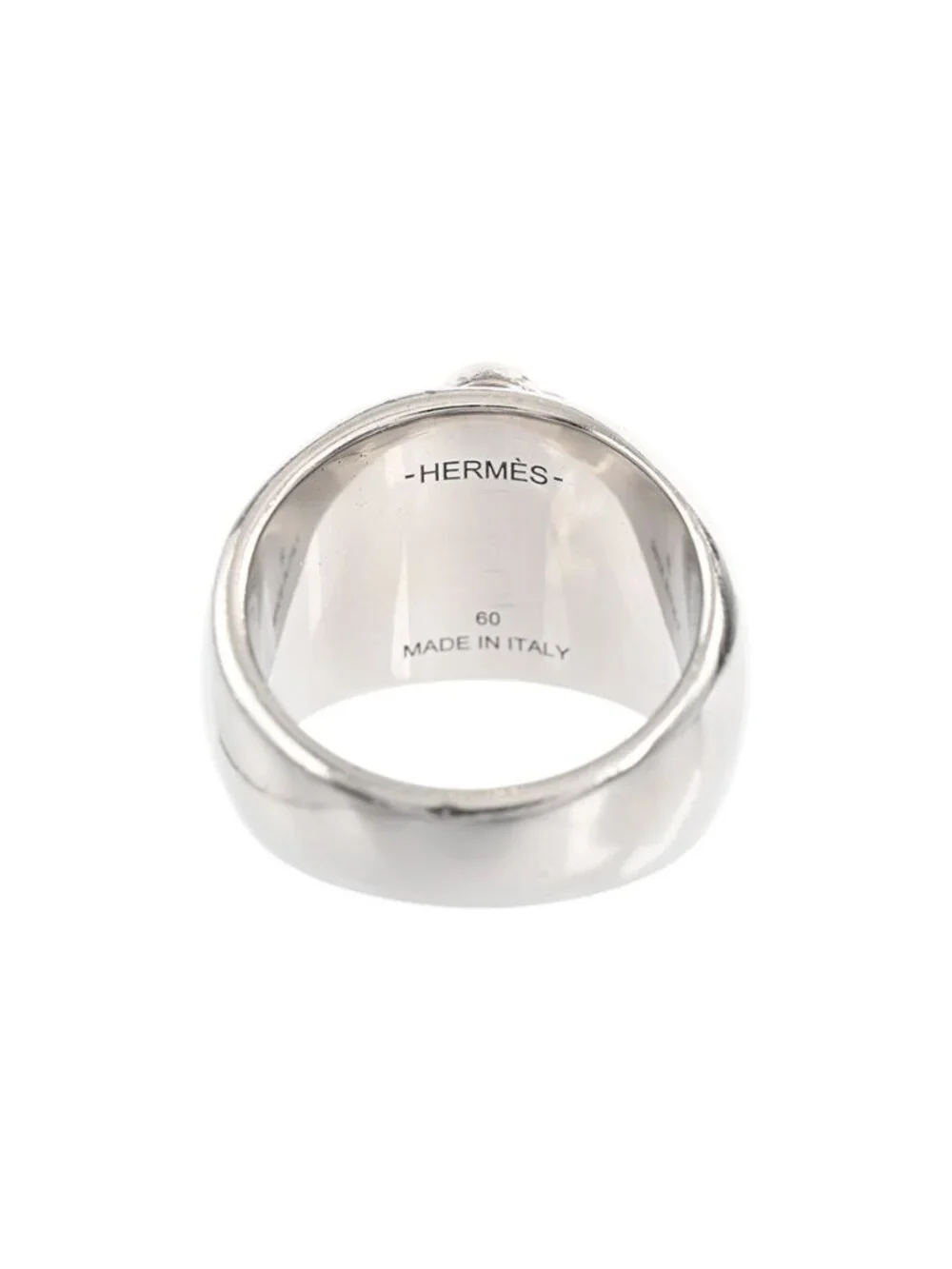 Hermes Ring Anchor Silver